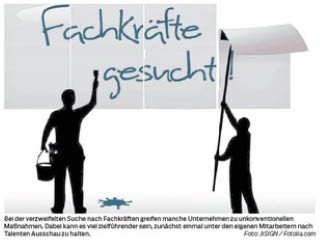 Fachkräfte gesucht